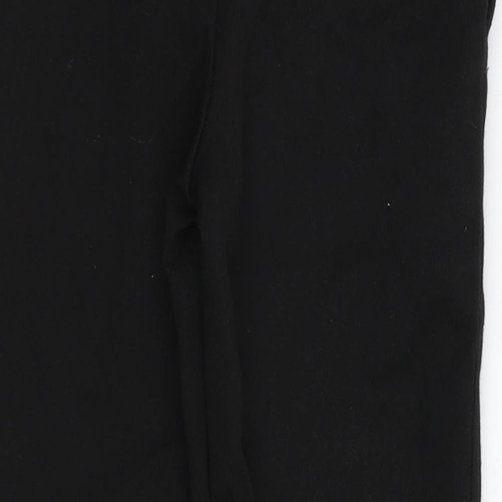 George Boys Black    Trousers Size 5-6 Years