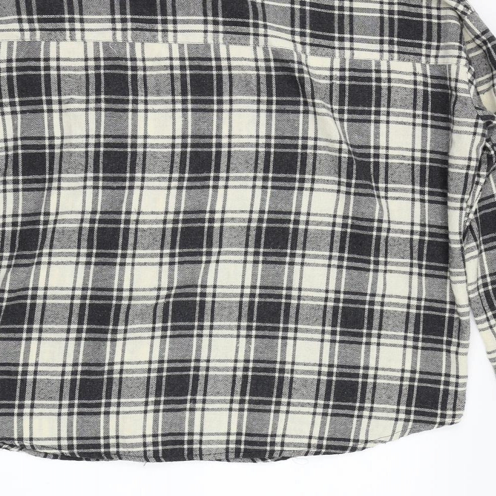 Womens UK Size 8 HEARTBREAK Multicoloured Basic Button-Up