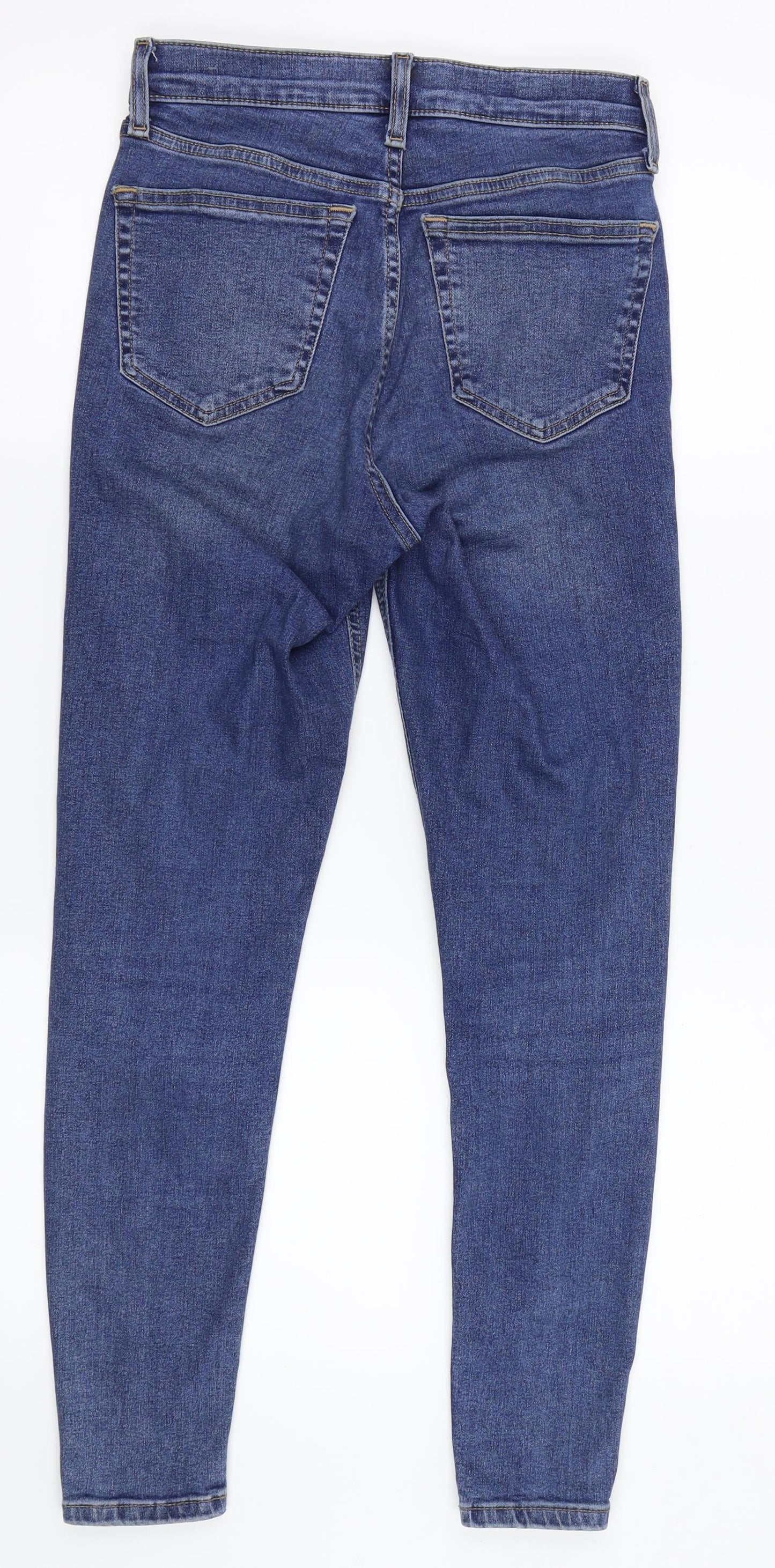 Mens UK Size 26 Topshop Slim Fit Skinny Blue Jeans