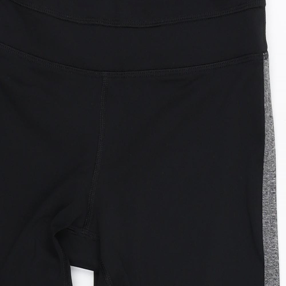 90 Degree Womens Black   Biker Shorts Size XS
