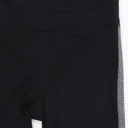 90 Degree Womens Black   Biker Shorts Size XS