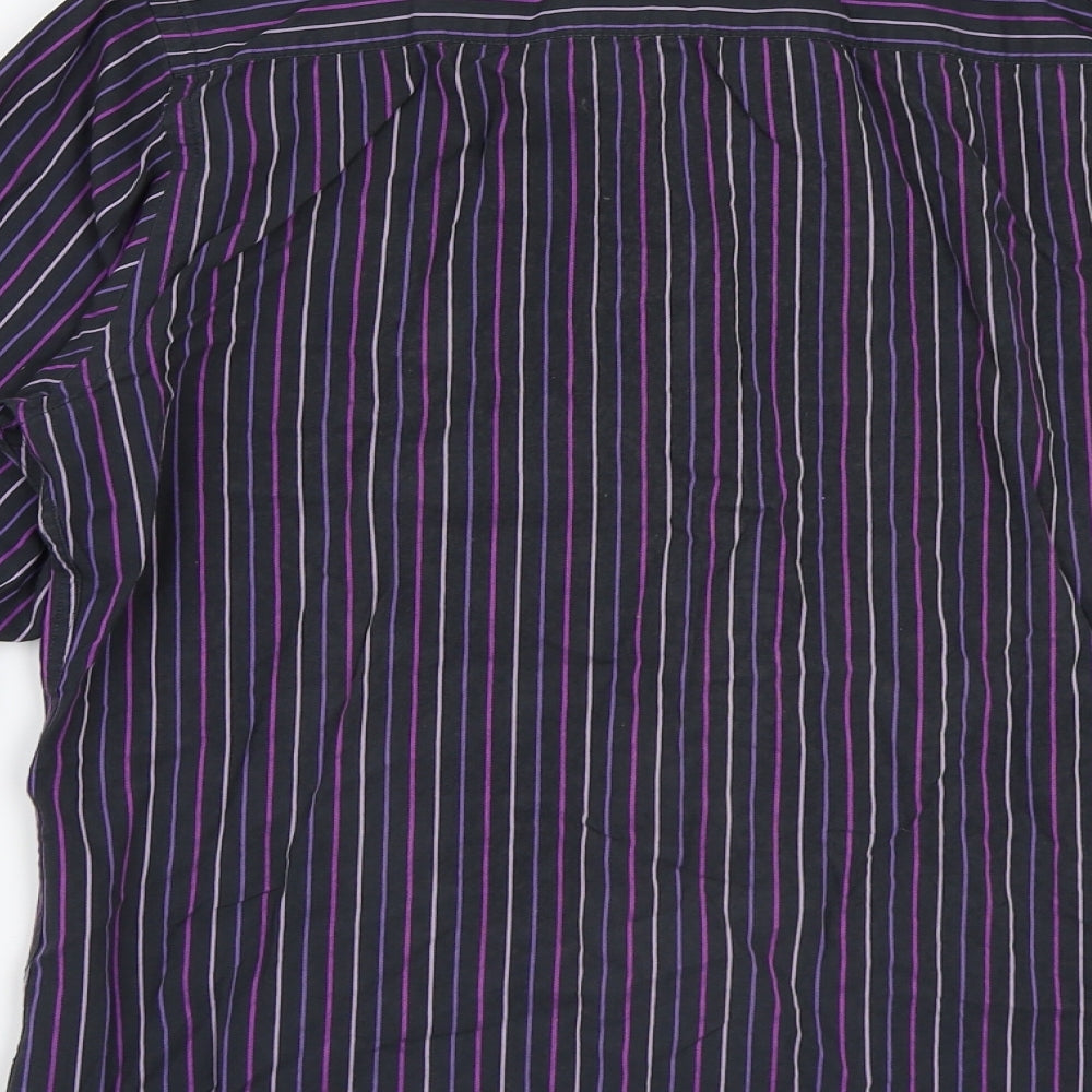 F&F Mens Multicoloured Striped   Button-Up Size S
