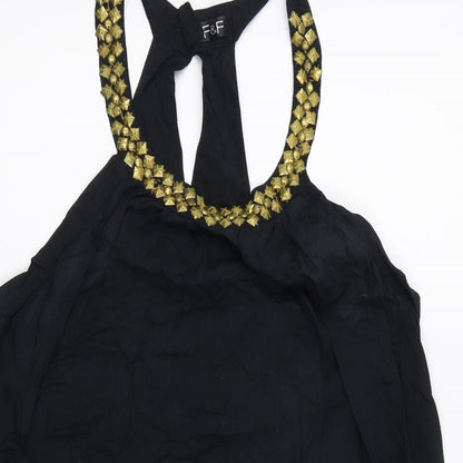 F&F Womens Black   Basic Tank One Size