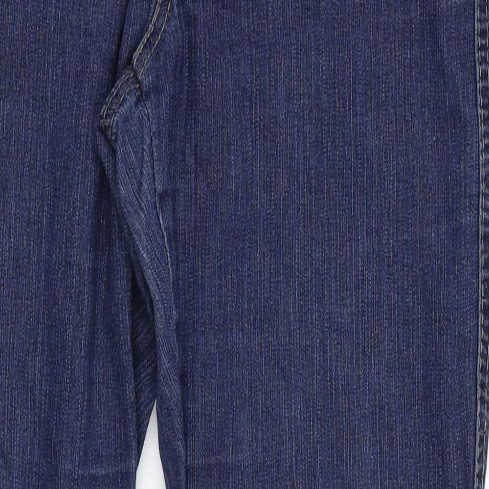 Denim & Co. Womens Blue  Denim Skinny Jeans Size 8 L29 in