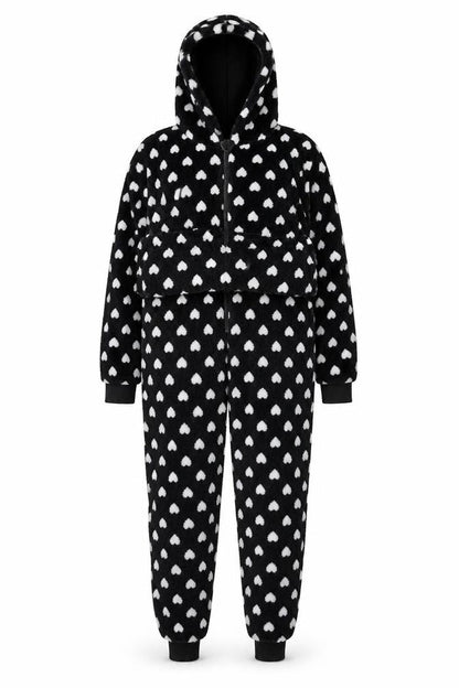 Primark Womens Black Polka Dot  Coverall Outfit/Set Size 6 L30 in