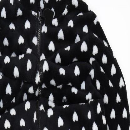 Primark Womens Black Polka Dot  Coverall Outfit/Set Size 6 L30 in