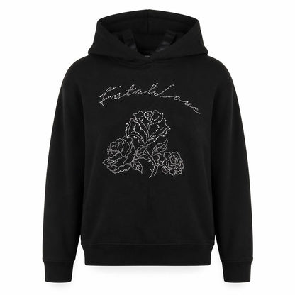 Topshop Womens Black   Pullover Hoodie Size 6
