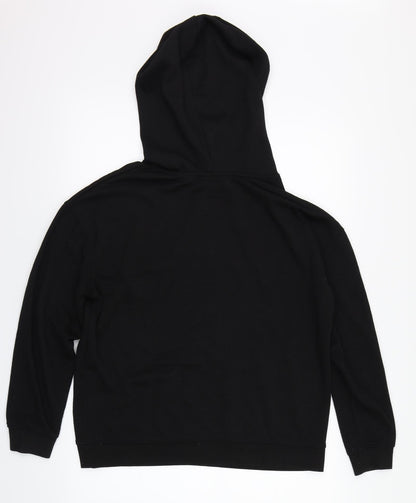 Topshop Womens Black   Pullover Hoodie Size 6