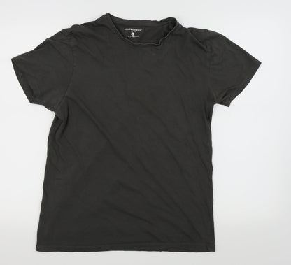 Mens UK Size L Cedar Wood State Green  T-Shirt