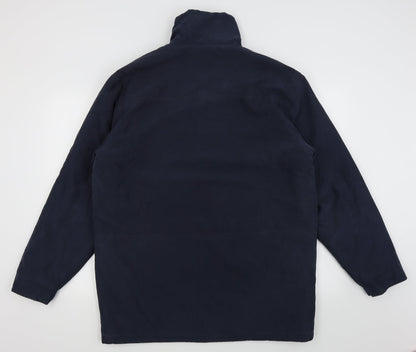 Mens UK Size M Kingston Blue Rain Coat