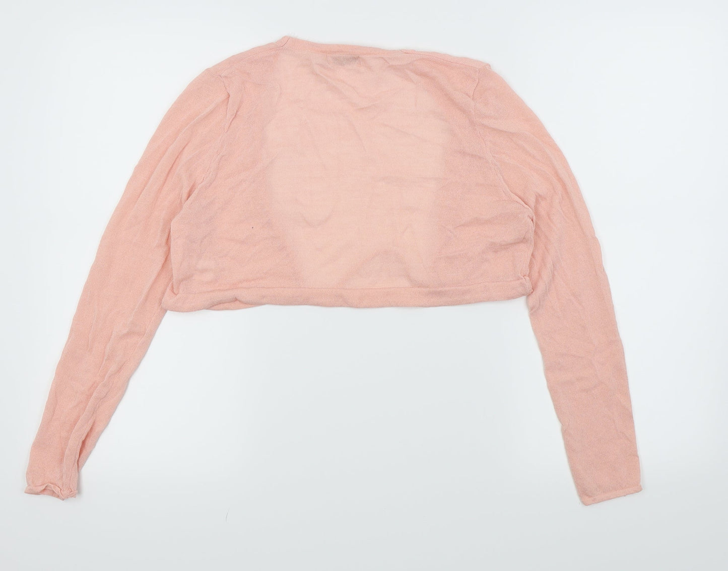 thanne Womens Pink   Cardigan Jumper Size S