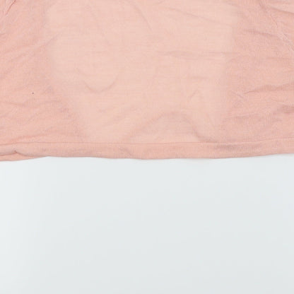 thanne Womens Pink   Cardigan Jumper Size S