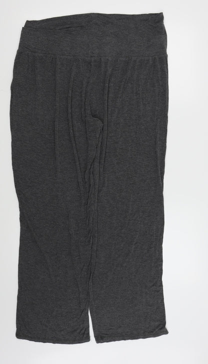 love yours Womens Grey   Capri Leggings Size L L28 in