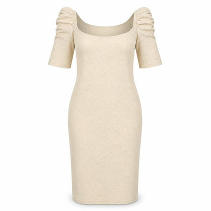 New Look Womens Beige   Pencil Dress  Size 14