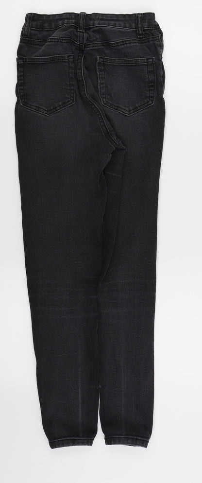 Womens UK Size 6 denim and co Regular Fit Skinny Black Jeans