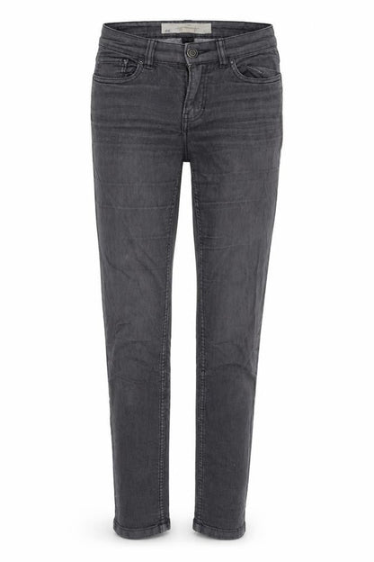 Womens UK Size 8 H&M Regular Fit Skinny Grey Jeans