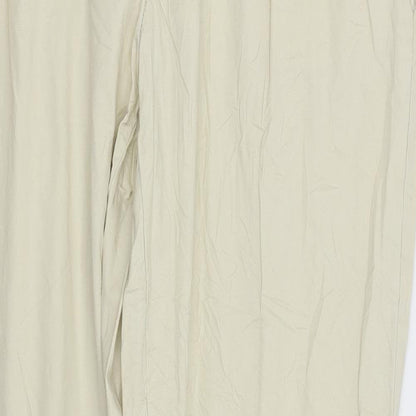 Veromoda Womens Beige   Chino Trousers Size 12 L29 in