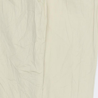 Veromoda Womens Beige   Chino Trousers Size 12 L29 in