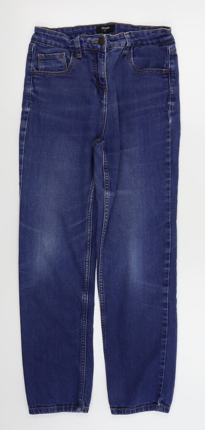 Womens UK Size 10 Denim Regular Fit Skinny Blue Jeans