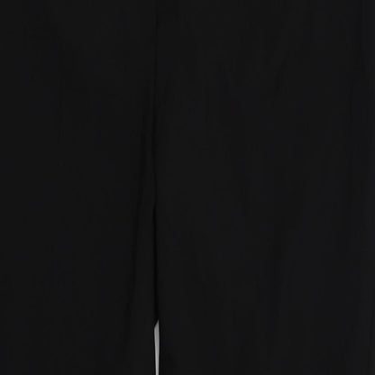 Womens UK Size 14 Papaya Regular Fit  Black Trousers