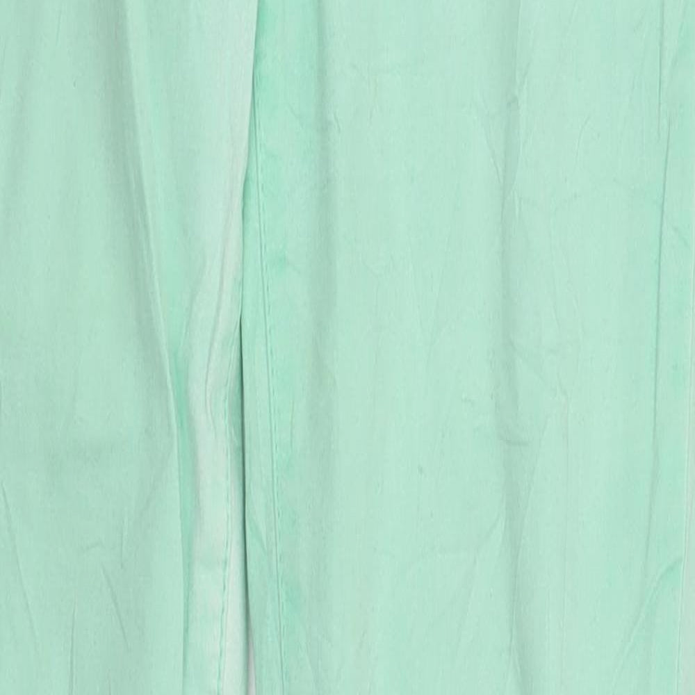 1982 Womens Green   Skinny Jeans Size 8 L30 in