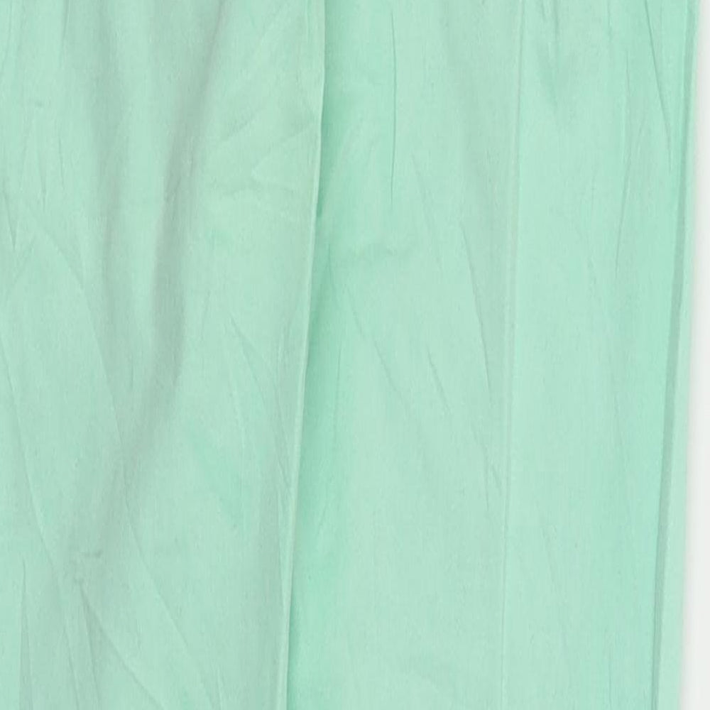 1982 Womens Green   Skinny Jeans Size 8 L30 in