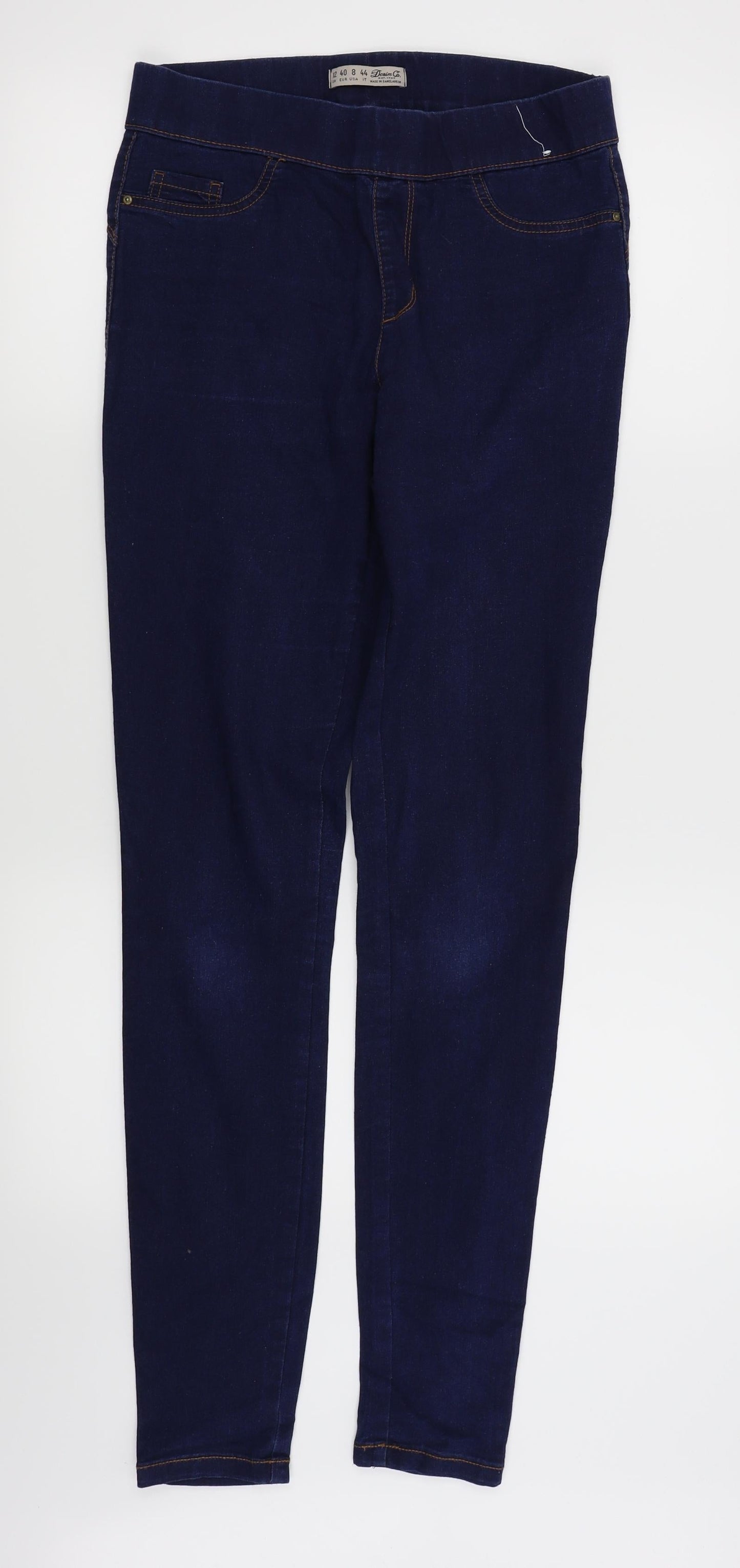 Womens UK Size 12 denim and co  Jegging Blue Leggings