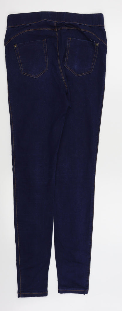 Womens UK Size 12 denim and co  Jegging Blue Leggings