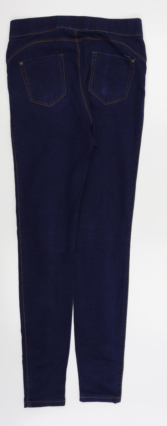 Womens UK Size 12 denim and co  Jegging Blue Leggings
