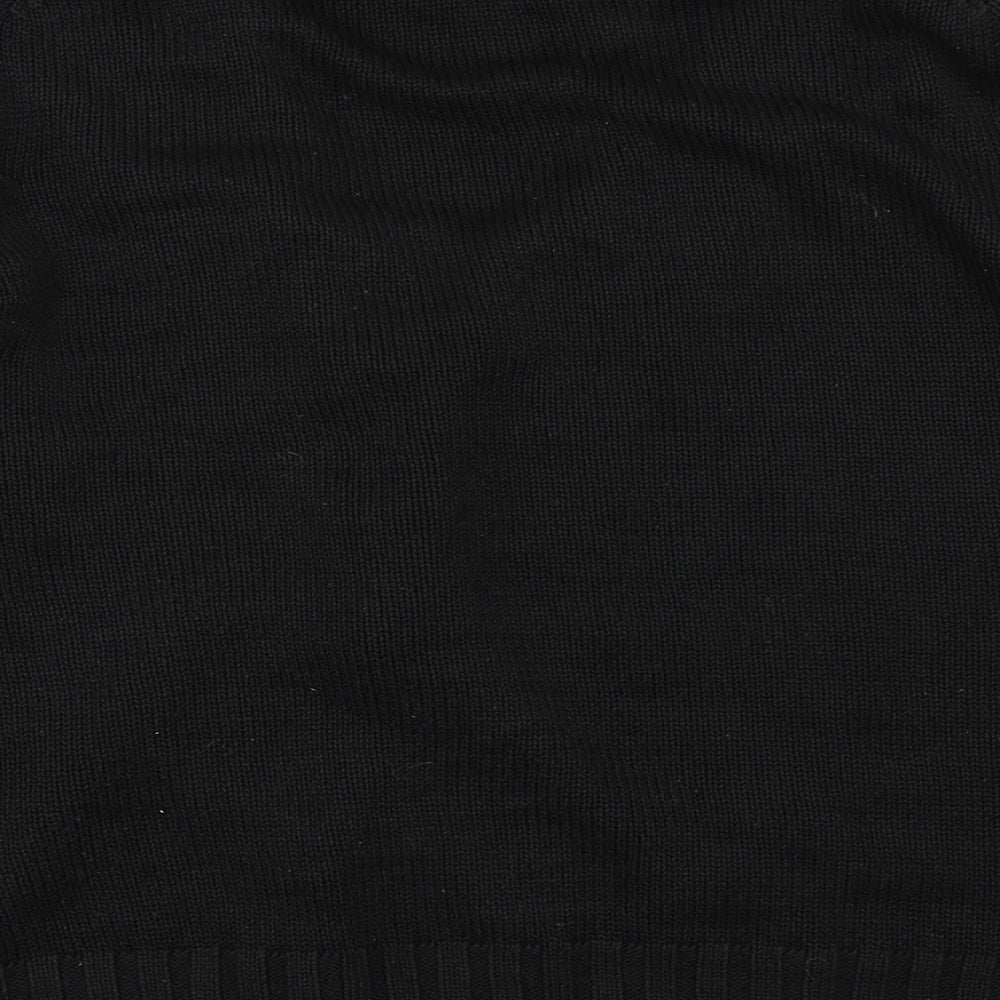 Hope N' Life Womens Black   Full Zip Jumper Size L