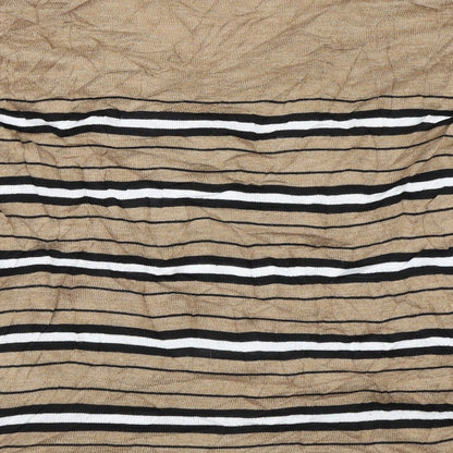 NEXT Womens Beige Striped  Pullover Jumper Size 18