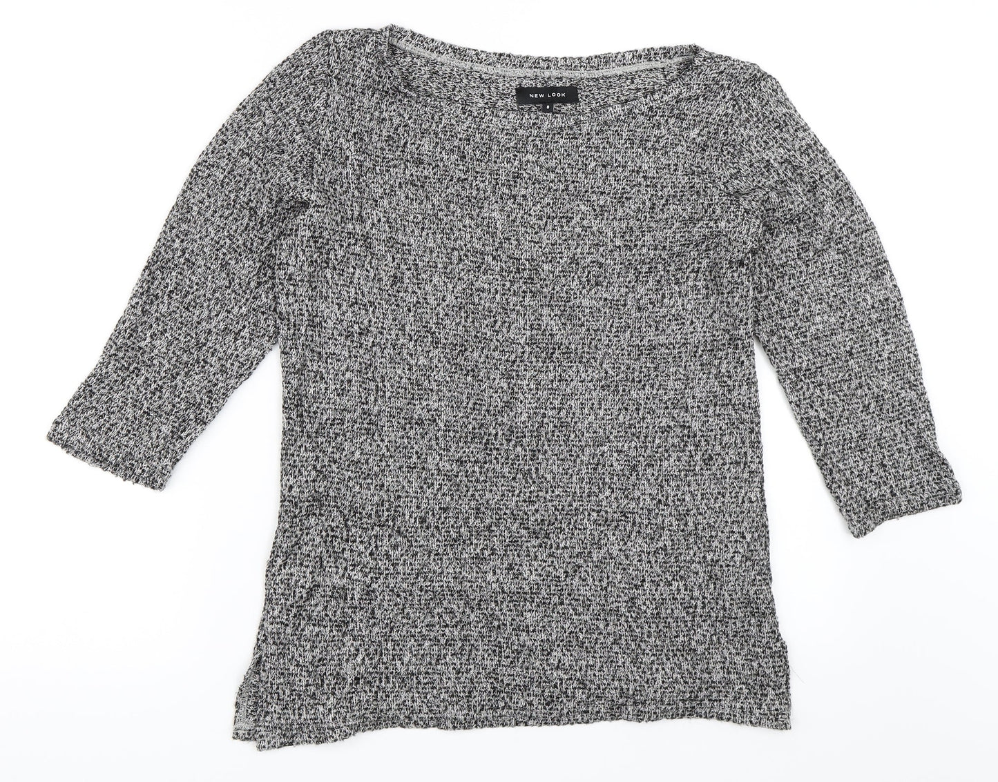 New Look Womens Grey   Pullover Jumper Size 8