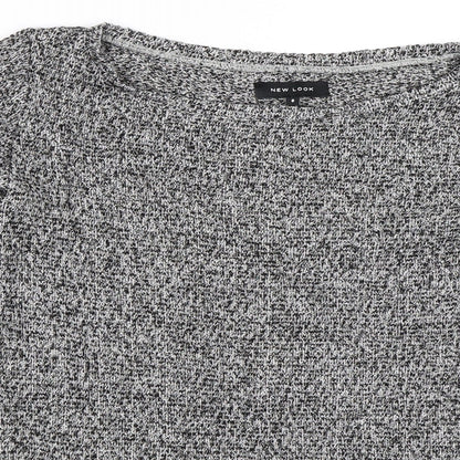 New Look Womens Grey   Pullover Jumper Size 8