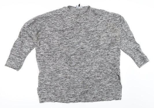 Warehouse Womens Grey   Pullover Jumper Size 12