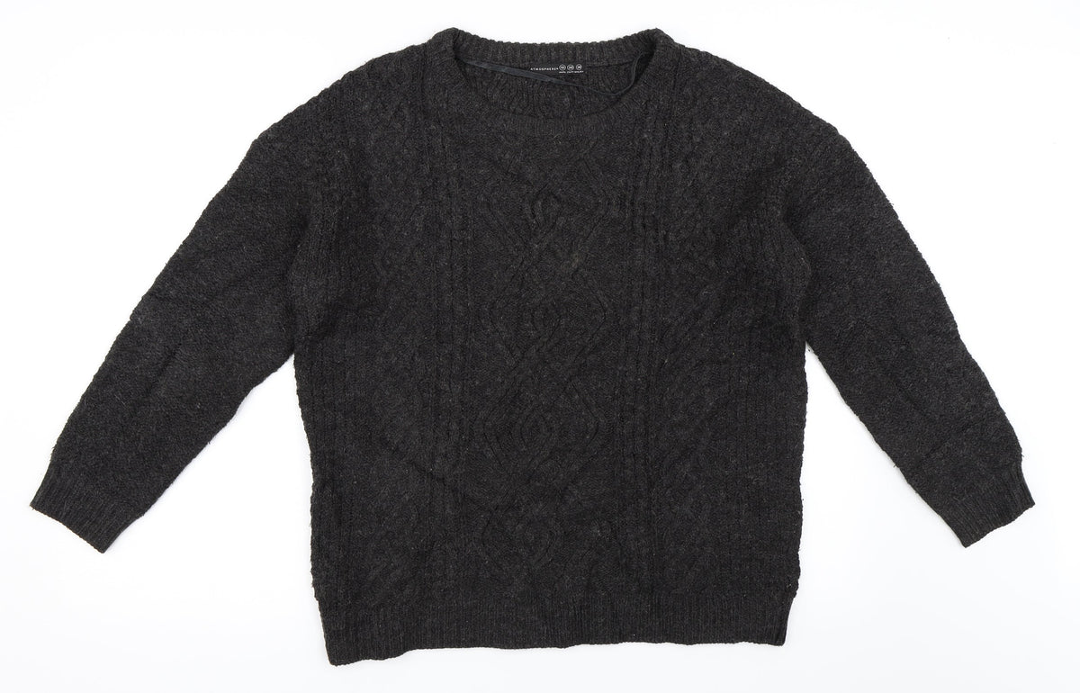 Primark Womens Grey   Pullover Jumper Size 10