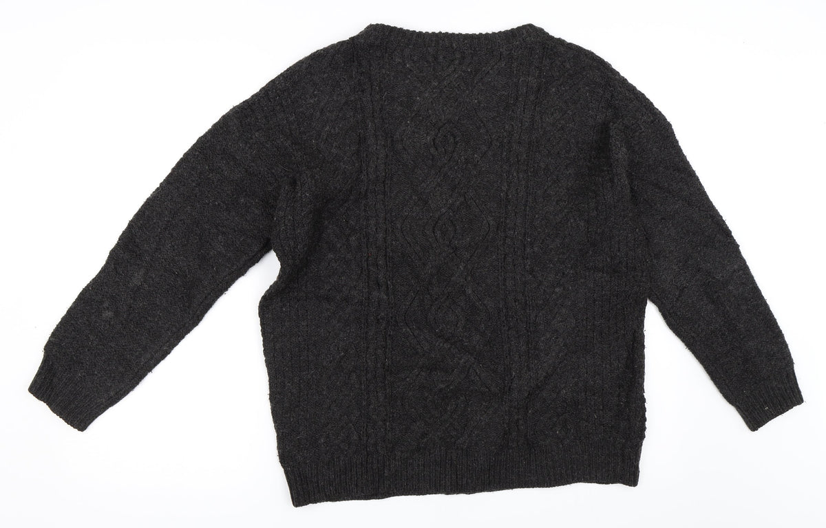 Primark Womens Grey   Pullover Jumper Size 10