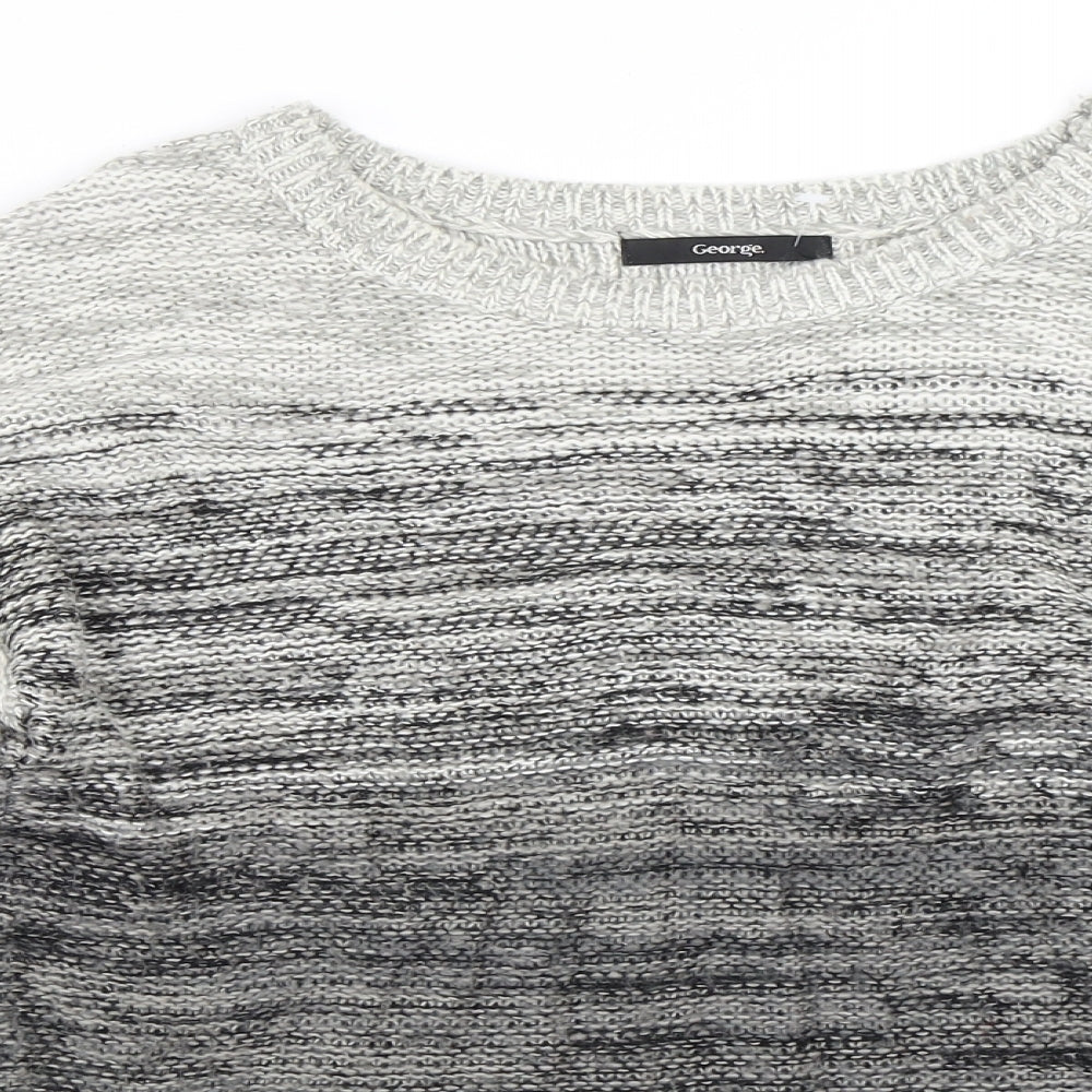 George Womens Grey   Pullover Jumper Size 8