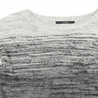 George Womens Grey   Pullover Jumper Size 8