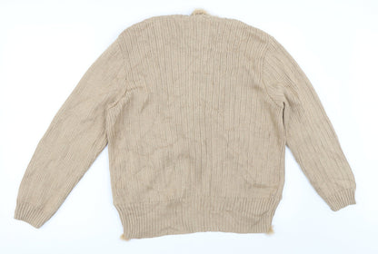Mink City Womens Beige   Cardigan Jumper Size 38