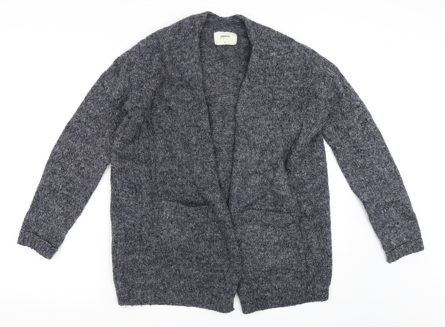 Papaya Womens Blue   Cardigan Jumper Size S