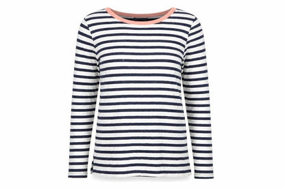 Marks & Spencer Womens White Striped  Pullover Jumper Size 6
