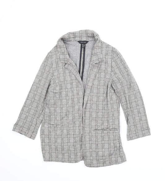Womens UK Size 10 New Look Grey Jacket