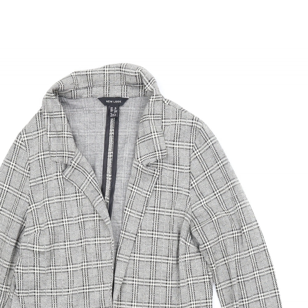 Womens UK Size 10 New Look Grey Jacket