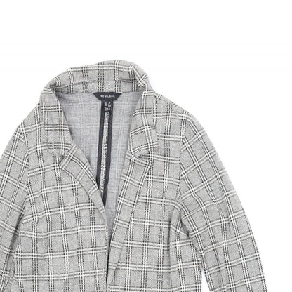 Womens UK Size 10 New Look Grey Jacket