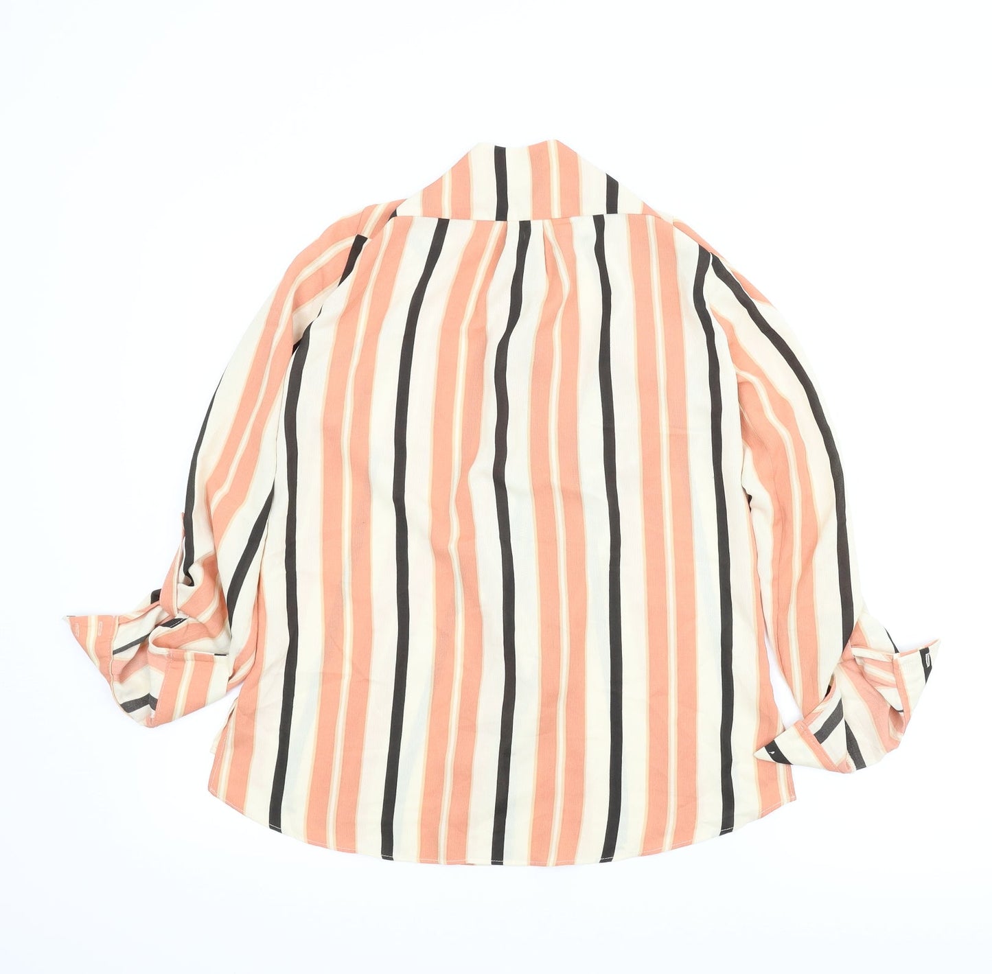 Womens UK Size 8 River Island Orange Basic Blouse