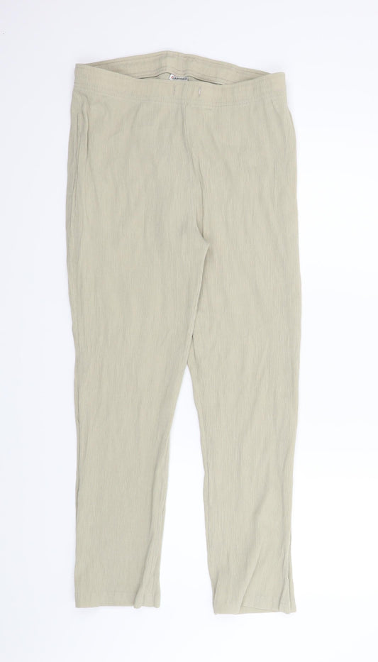 Damart Womens Beige   Capri Trousers Size 20 L25 in