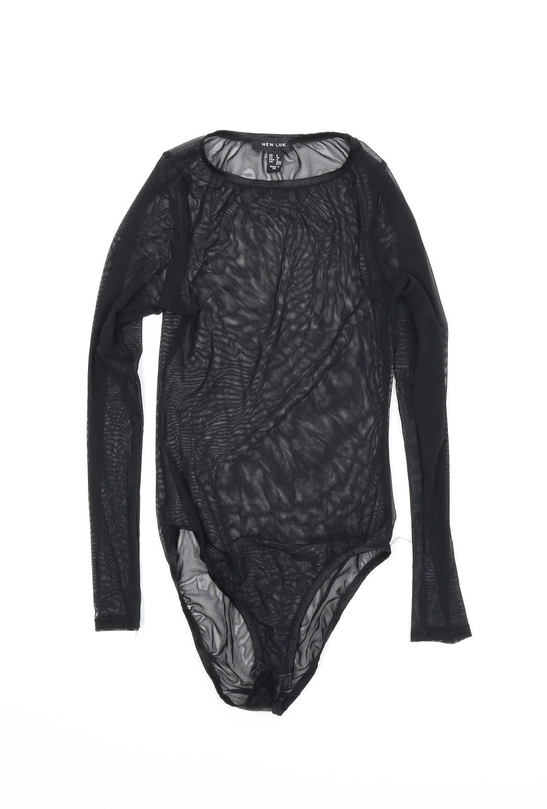 New Look Womens Black   Leotard One-Piece Size 8