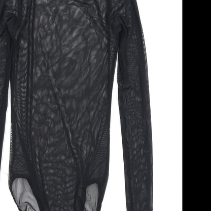 New Look Womens Black   Leotard One-Piece Size 8