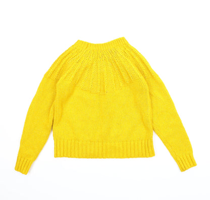 George Womens Yellow   Pullover Jumper Size S