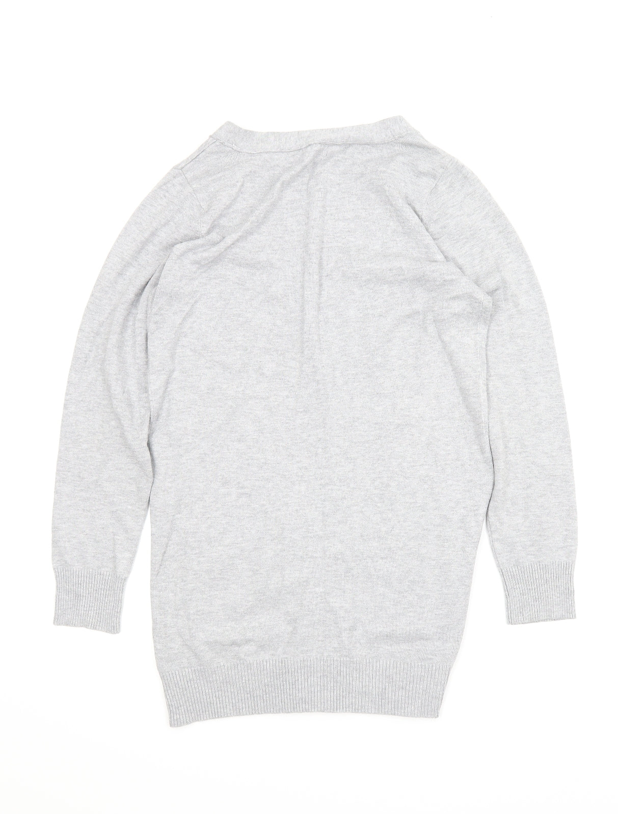 F&F Womens Grey   Cardigan Jumper Size 10